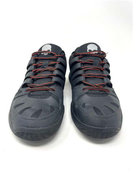 Hydrogen Tennis Black Skull Shoes in Black and Red Size 8.5/EU 42 main image 13